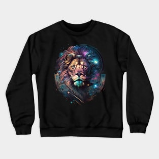 space lion Crewneck Sweatshirt